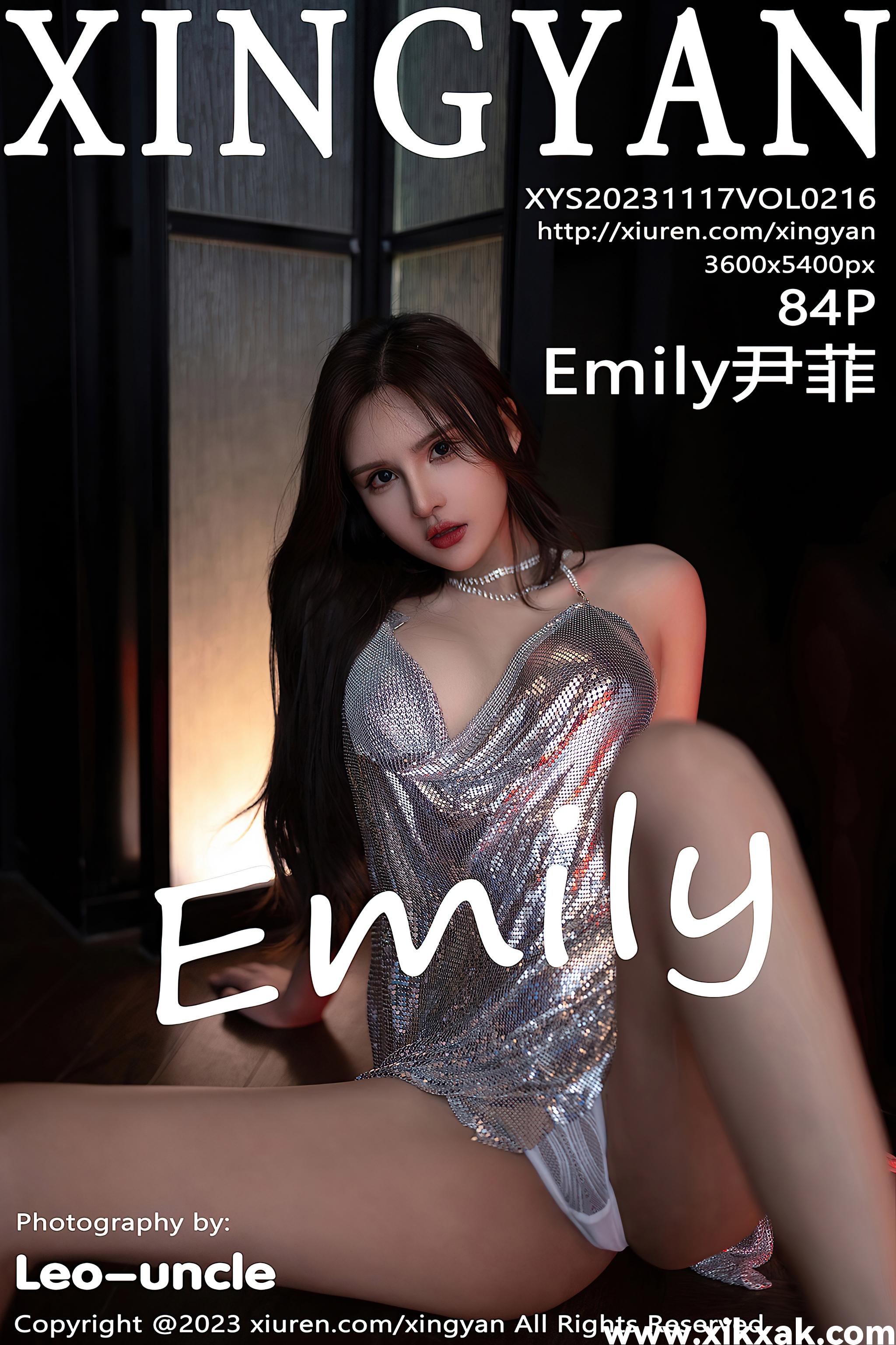 [XINGYAN星颜社]2023.11.17 VOL.216 Emily尹菲[841P／803MB]